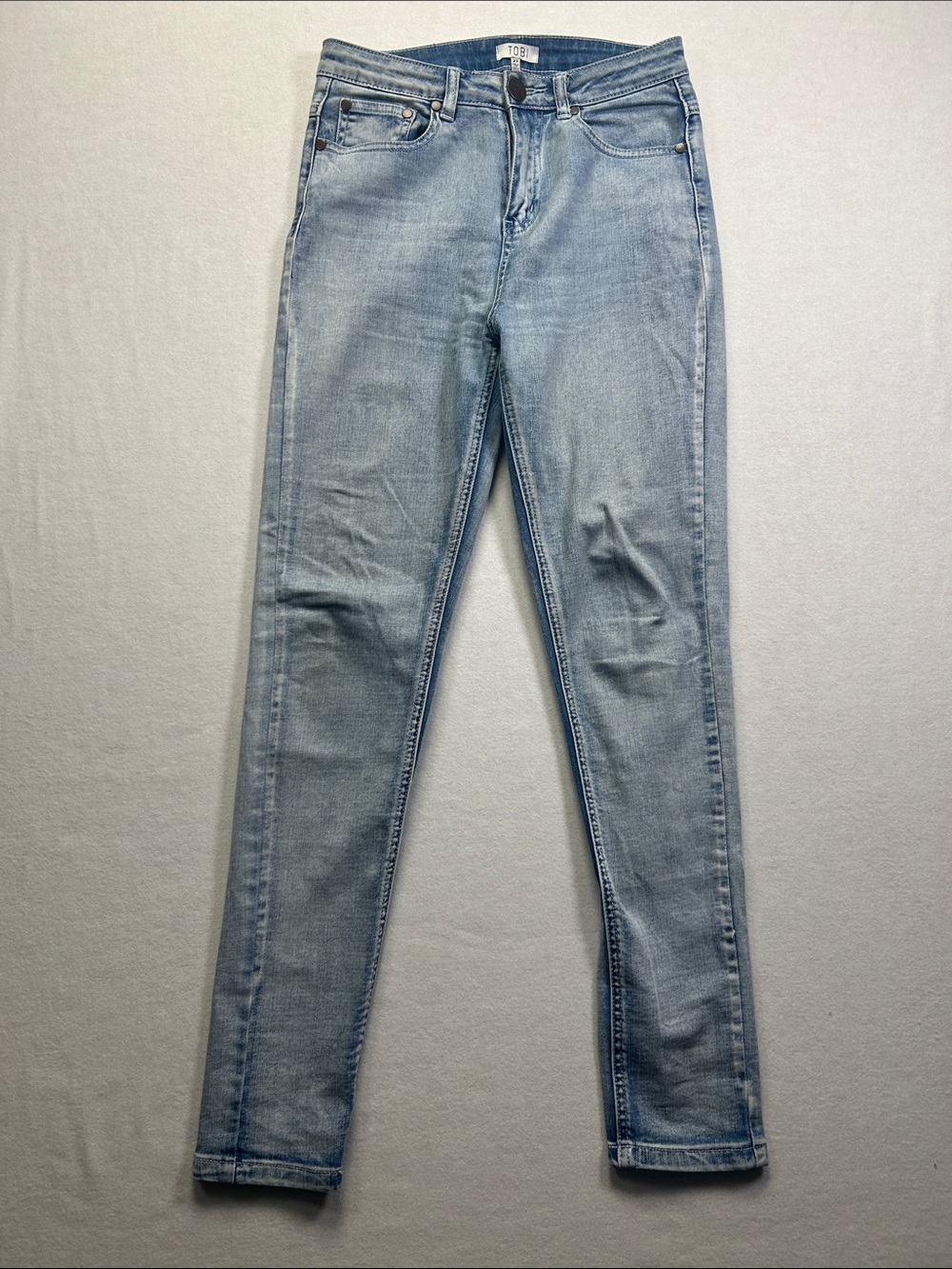 Tobi High Rise Jeans Non Distressed